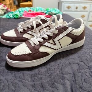 Women’s Vans - Brown and White Sneakers